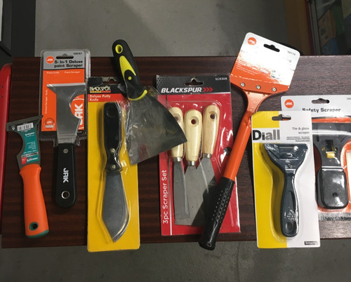 Paint scraper set decorators - set,