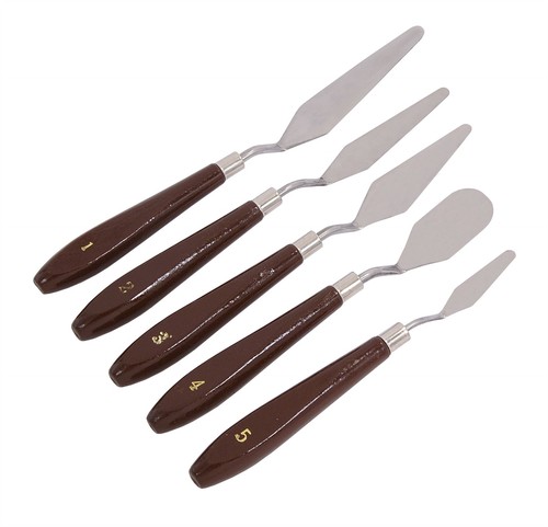 Set metal palette - 5, knife
