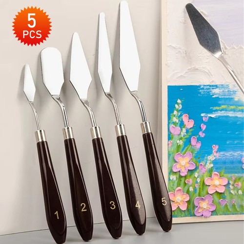 Set palette knives - 5,