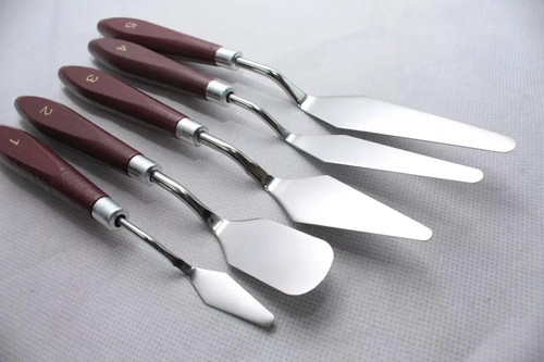 5pcs stainless steel palette - 5pcs,
